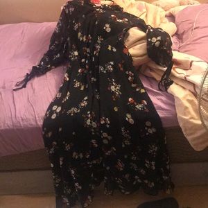 Black long sleeve dress